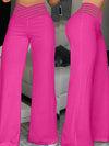 Elegant High Waist Flared Women Pants