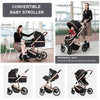 Baby Stroller Free Shipping Pram Portable  baby Carriage Combo Car Seat Wagon Stroller Bassinet 3in1 Pram