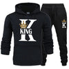 2024 New Autumn and Winter KING QUEEN Men's and Women's Sweater Set