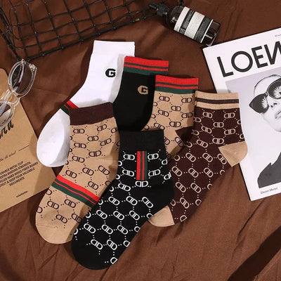 Autumn And Winter Men's Socks Sweat-Absorbing Breathable