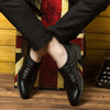 Shoes Slip on PU Leather Shoes for Men Plus Size