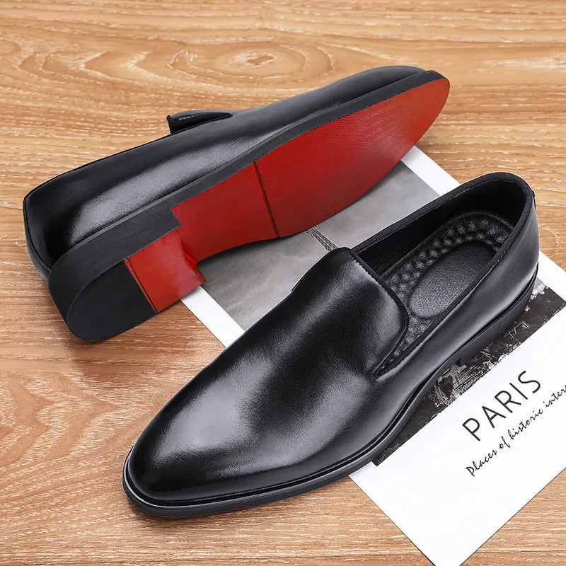 Driving Shoes Moccasin Fashion Male Flats Breathable